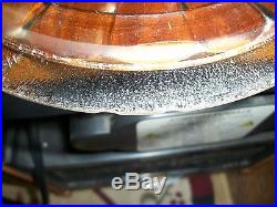 Vintage NOS More-Lite Glass LENS Head LIGHT Lamp FORD MODEL T Hot Rod 8-3/4 OLD