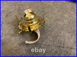 Vintage Old New Old Stock Oil Lamp Brass Wicks 55 parts