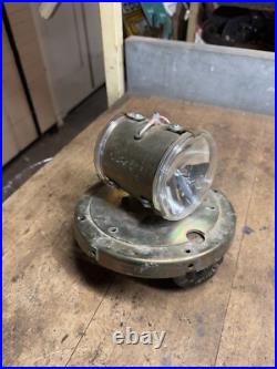 Vintage Old Rotating Revolving Electric Signal Light Lamp Fire Truck Parts USA