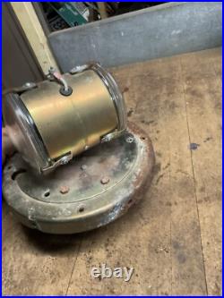 Vintage Old Rotating Revolving Electric Signal Light Lamp Fire Truck Parts USA