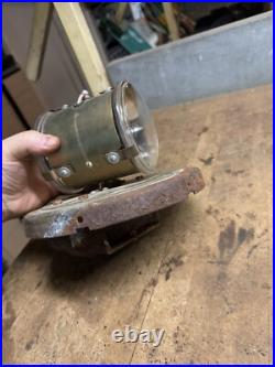 Vintage Old Rotating Revolving Electric Signal Light Lamp Fire Truck Parts USA