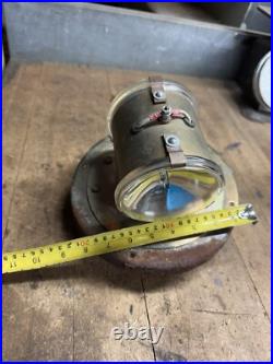 Vintage Old Rotating Revolving Electric Signal Light Lamp Fire Truck Parts USA