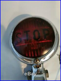 Vintage Orig. NTD 402 Accessory STOP LIGHT lamp car truck motorcycle gm ford(A5)