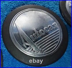 Vintage Original Autocar Horn Button Emblem Center Cap Steering Wheel