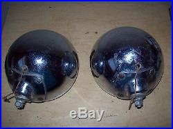 Vintage PAIR Fire Truck Rescue Red Light Lamp-Dodge-Ford-Chevy-Rat Rod