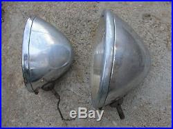 Vintage Pair of Stabilite Head Lamps 1932 31 33 Studebaker NICE