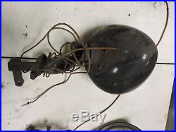 Vintage Pair of Trippe Safety Speed Light Car Headlight Lamps 1940's Hot/Rat Rod