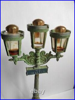 Vintage Paris Lamp Perfume Art-Deco Corday FOR PARTS MISSING