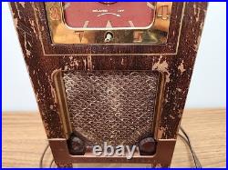 Vintage Philco Transitone 53-706 Rare Radio Lamp For Parts / Repair / Repurpose
