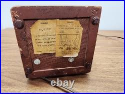 Vintage Philco Transitone 53-706 Rare Radio Lamp For Parts / Repair / Repurpose