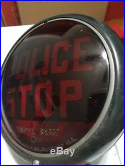 Vintage Police Stop Light Trippe Arrow 775H Lamp 30's-40's Car Motorcycle Rare