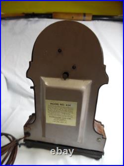 Vintage RARE Mastercrafters Glitter LAVA LAMP Clock Model 434 Works