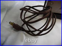 Vintage RARE Mastercrafters Glitter LAVA LAMP Clock Model 434 Works