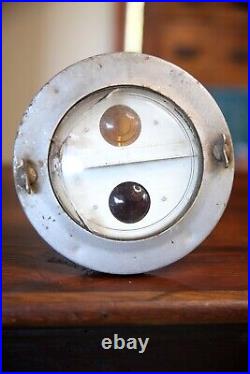 Vintage Railroad Switch Lamp Signal Lantern Caboose RR glass lens window PARTS