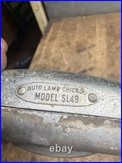 Vintage Rare Auto Lamp Light Chicago Model SL49 Car Motorcycle Accessory Parts