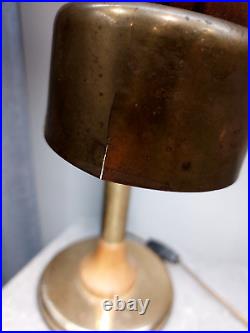 Vintage Richard Essig Mid Century Modern Desk Lamp Wooden Parts