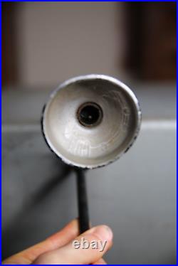 Vintage SINGER Industrial Sewing Lamp O C White Era ARTICULATING Light parts