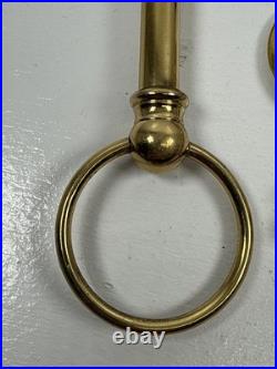 Vintage Solid brass lamp shade finals parts various brass lamp finials