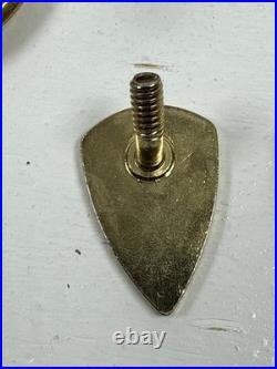 Vintage Solid brass lamp shade finals parts various brass lamp finials