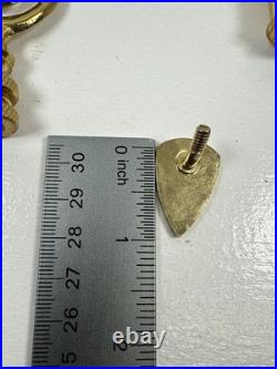 Vintage Solid brass lamp shade finals parts various brass lamp finials