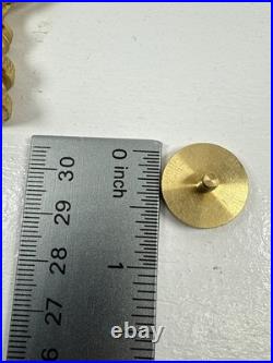 Vintage Solid brass lamp shade finals parts various brass lamp finials