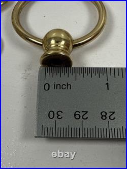 Vintage Solid brass lamp shade finals parts various brass lamp finials