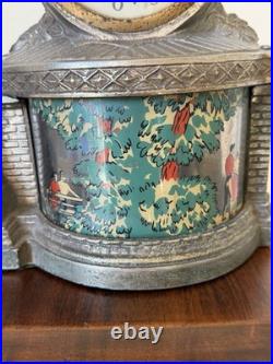 Vintage Statue Of Liberty United Clock New York Motion Lamp NOT WORKING 1950's