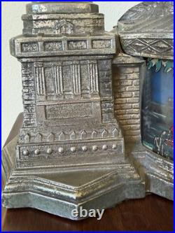 Vintage Statue Of Liberty United Clock New York Motion Lamp NOT WORKING 1950's
