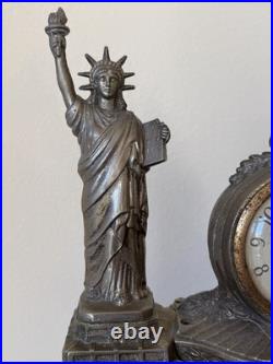 Vintage Statue Of Liberty United Clock New York Motion Lamp NOT WORKING 1950's Vintage Statue Of Liberty United Clock New York Motion Lamp NOT WORKING 1950's