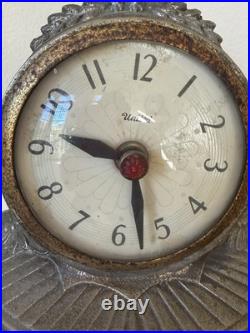 Vintage Statue Of Liberty United Clock New York Motion Lamp NOT WORKING 1950's