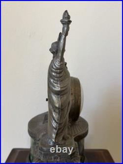 Vintage Statue Of Liberty United Clock New York Motion Lamp NOT WORKING 1950's
