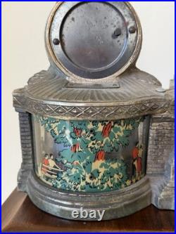 Vintage Statue Of Liberty United Clock New York Motion Lamp NOT WORKING 1950's