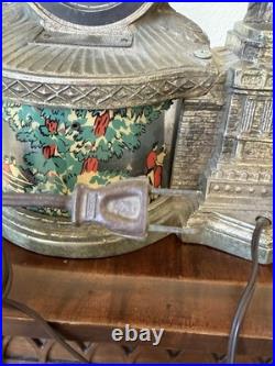 Vintage Statue Of Liberty United Clock New York Motion Lamp NOT WORKING 1950's