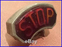 Vintage Stop Lamp Motorcycle Truck Rat Rod Beautiful Colors Hard to Find