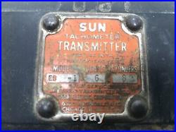 Vintage Sun EB-1 6 Volt 8 Cylinder Tachometer Transmitter (Chevy Ford MoPar)