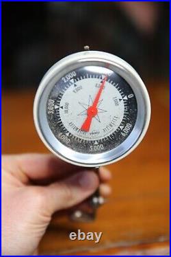 Vintage Swift Auto altimeter accessory gm Chevy Ford Hot Rod gauge dash mount