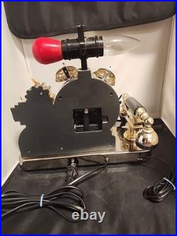 Vintage Telephone, Lamp, Clock, Carousel all in one Phone For Parts Read Descr