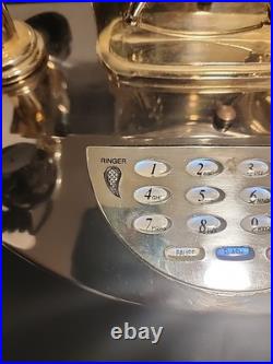 Vintage Telephone, Lamp, Clock, Carousel all in one Phone For Parts Read Descr