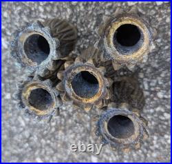 Vintage Three Tier Hollywood Regency Table Lamp L&L WMC As Is Parts Repair