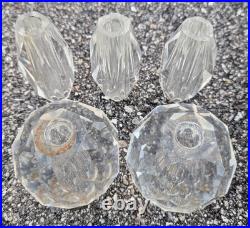 Vintage Three Tier Hollywood Regency Table Lamp L&L WMC As Is Parts Repair