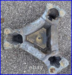 Vintage Three Tier Hollywood Regency Table Lamp L&L WMC As Is Parts Repair