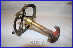 Vintage Tri Gas Lamp Burner and Valve Parts with Dual Chains (5)