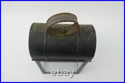 Vintage Used Electric Metal Porch Light Lantern Railway Lamp Parts Decorative