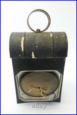 Vintage Used Electric Metal Porch Light Lantern Railway Lamp Parts Decorative