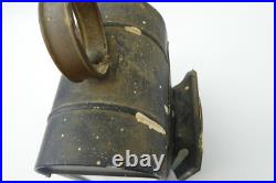 Vintage Used Electric Metal Porch Light Lantern Railway Lamp Parts Decorative