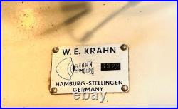 Vintage W. E. Krahn slit lamp For Parts Or Not Working Made In Germany. #6322