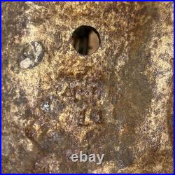 Vintage Wall Sconce Lighting Fixture Lamp C. 1920s-30s Medieval Revival For Parts