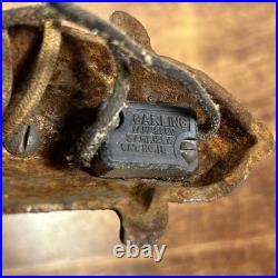 Vintage Wall Sconce Lighting Fixture Lamp C. 1920s-30s Medieval Revival For Parts