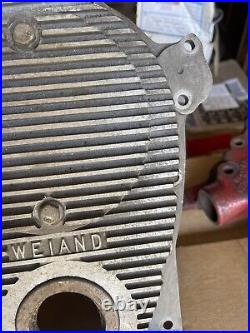 Vintage Weiand FUEL TIMING COVER HILBORN kinsler enderle SCTA Hot Rod