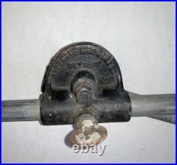 Vintage Woodward Cast Iron Industrial Articulating Light Shop Lamp Parts Only